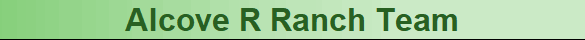 Alcove R Ranch Team
