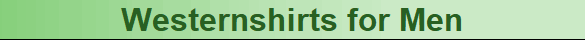 Westernshirts for Men